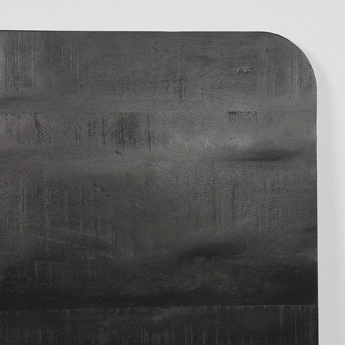 Label51 Eetkamertafel Tafelblad Sloppy Edge - Zwart - Mangohout - 70 cm Sloppy-Vierkante tafelbladen-LABEL51