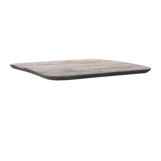 Label51 Eetkamertafel Tafelblad Sloppy Edge - Zwart - Mangohout - 70 cm Sloppy-Vierkante tafelbladen-LABEL51