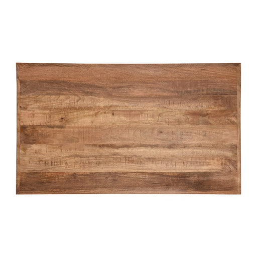 Label51 Eetkamertafel Tafelblad Straight Edge - Rough - Mangohout - 120 cm Straight-Rechthoekige tafelbladen-LABEL51