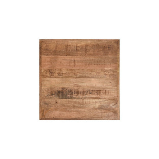 Label51 Eetkamertafel Tafelblad Straight Edge - Rough - Mangohout - 70 cm Straight-Vierkante tafelbladen-LABEL51