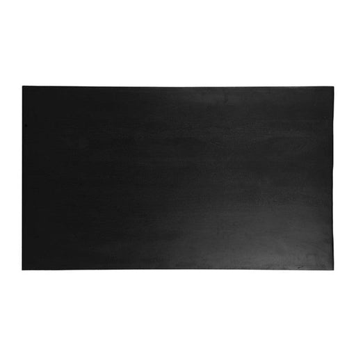 Label51 Eetkamertafel Tafelblad Straight Edge - Zwart - Mangohout - 120 cm Straight-Rechthoekige tafelbladen-LABEL51