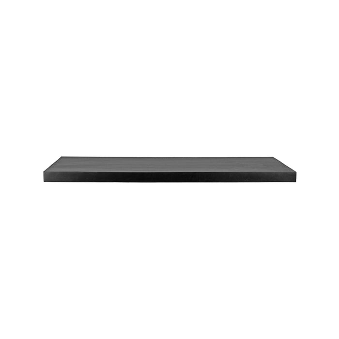 Label51 Eetkamertafel Tafelblad Straight Edge - Zwart - Mangohout - 120 cm Straight-Rechthoekige tafelbladen-LABEL51