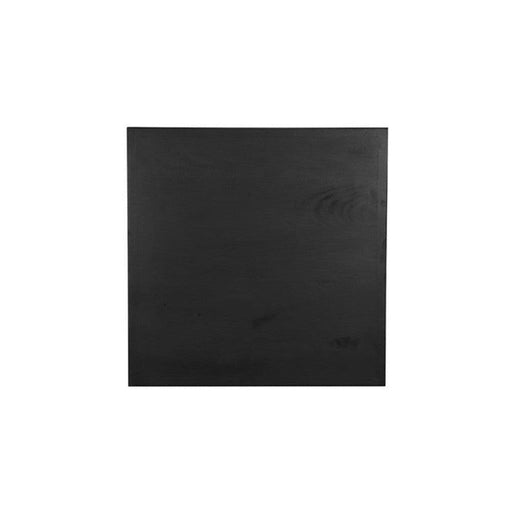 Label51 Eetkamertafel Tafelblad Straight Edge - Zwart - Mangohout - 70 cm Straight-Vierkante tafelbladen-LABEL51