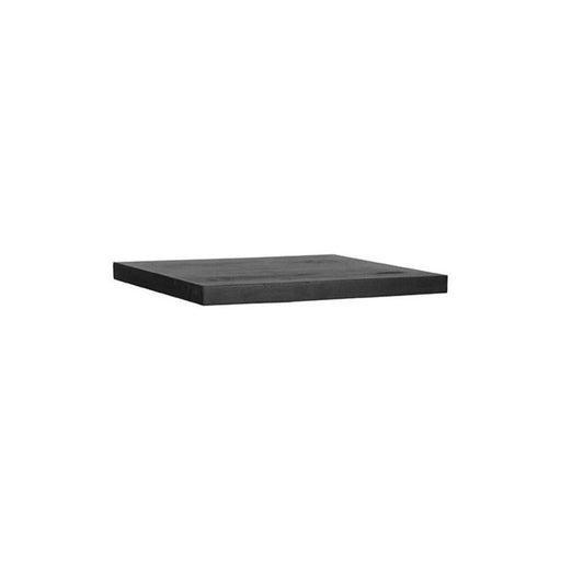 Label51 Eetkamertafel Tafelblad Straight Edge - Zwart - Mangohout - 70 cm Straight-Vierkante tafelbladen-LABEL51