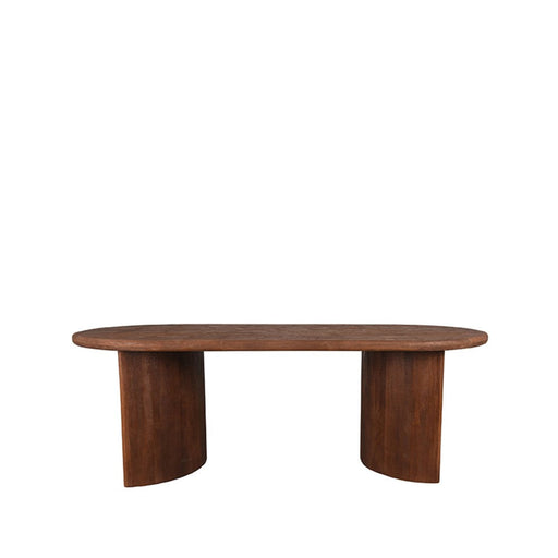 Label51 Eetkamertafel Vito - Espresso - Mangohout - 240 cm-Eettafels-LABEL51