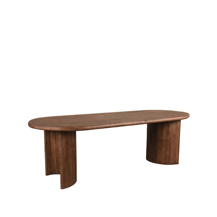 Label51 Eetkamertafel Vito - Espresso - Mangohout - 240 cm-Eettafels-LABEL51