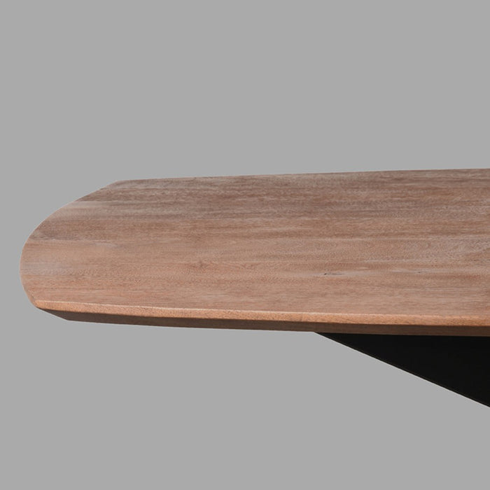 Label51 Eetkamertafel Zane - Espresso - Mangohout 220x100x76-Eettafels-LABEL51