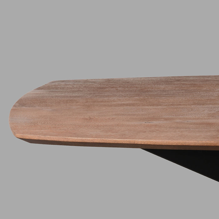 Label51 Eetkamertafel Zane - Espresso - Mangohout 220x100x76-Eettafels-LABEL51
