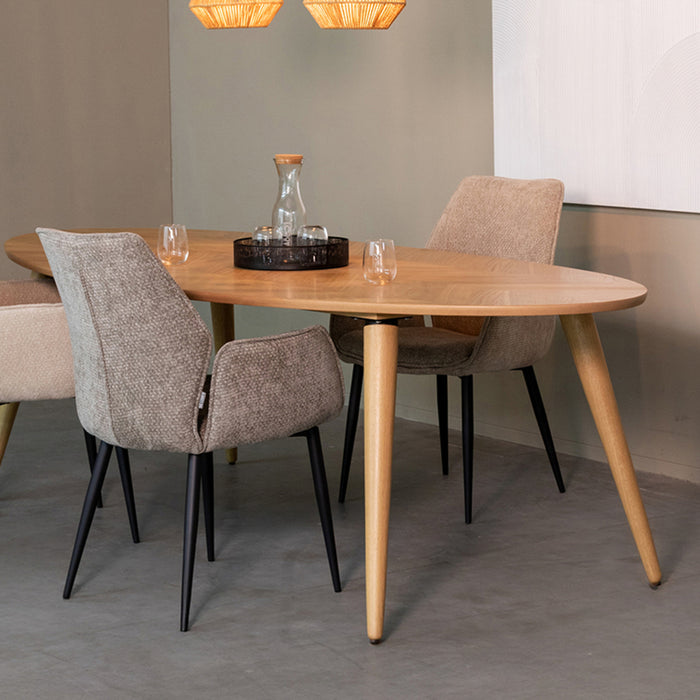Label51 Eettafel Ines 210x110x76 cm-Eettafels-LABEL51