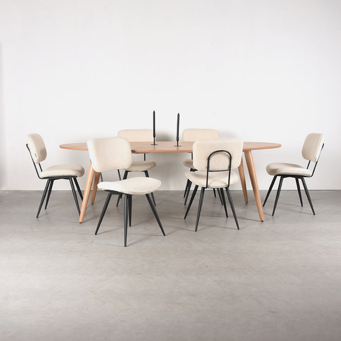 Label51 Eettafel Ines 210x110x76 cm-Eettafels-LABEL51