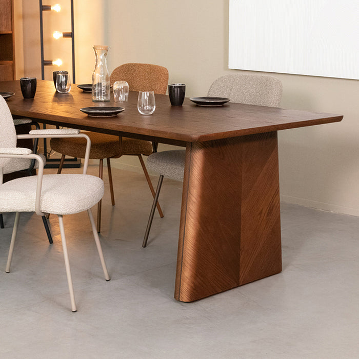 Label51 Eettafel Jule Walnoot240x100x75 cm-Eettafels-LABEL51