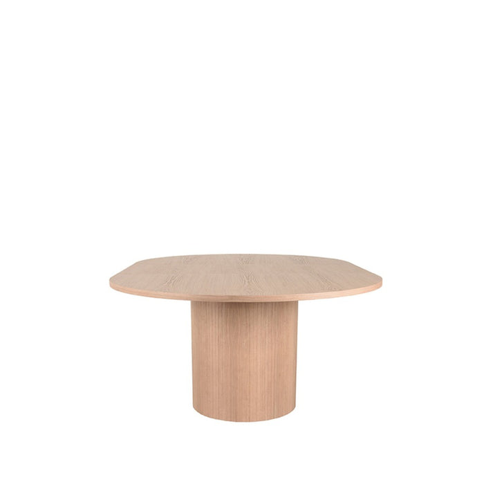 Label51 Eettafel Oliva 150x130x78 cm (+ Uitschuifbaar 50 cm) Eiken-Eettafels-LABEL51