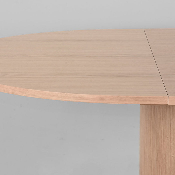 Label51 Eettafel Oliva 150x130x78 cm (+ Uitschuifbaar 50 cm) Eiken-Eettafels-LABEL51