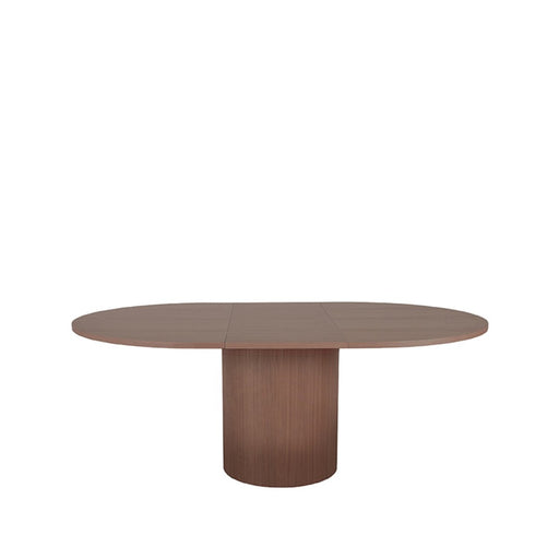 Label51 Eettafel Oliva 150x130x78 cm (+ Uitschuifbaar 50 cm) Walnoot-Eettafels-LABEL51