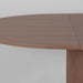 Label51 Eettafel Oliva 150x130x78 cm (+ Uitschuifbaar 50 cm) Walnoot-Eettafels-LABEL51