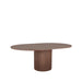 Label51 Eettafel Oliva 150x130x78 cm (+ Uitschuifbaar 50 cm) Walnoot-Eettafels-LABEL51