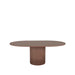 Label51 Eettafel Oliva 150x130x78 cm (+ Uitschuifbaar 50 cm) Walnoot-Eettafels-LABEL51