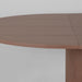 Label51 Eettafel Oliva 150x130x78 cm (+ Uitschuifbaar 50 cm) Walnoot-Eettafels-LABEL51