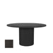 Label51 Eettafel Oliva 150x130x78 cm (+ Uitschuifbaar 50 cm) Zwart-LABEL51