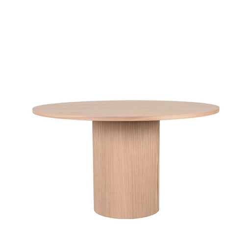 Label51 Eettafel Oliva rond Eiken 130x130x75 cm-Eettafels-LABEL51