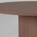 Label51 Eettafel Oliva rond Walnoot 130x130x75 cm-Eettafels-LABEL51