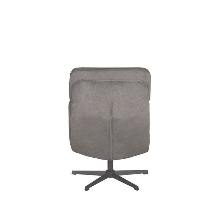 Label51 Fauteuil Alvar - Antraciet - Cosmo - Incl. Hocker-Fauteuils-LABEL51