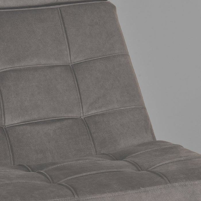 Label51 Fauteuil Alvar - Antraciet - Cosmo - Incl. Hocker-Fauteuils-LABEL51