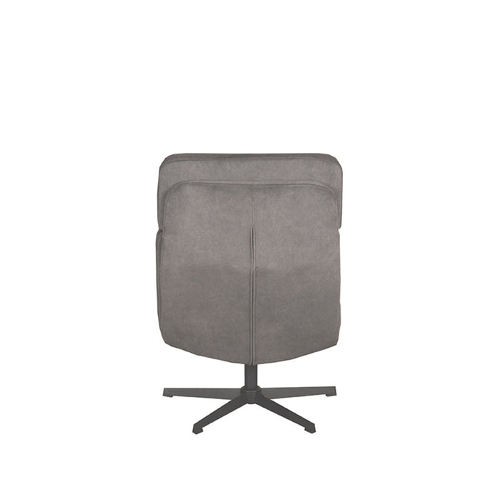 Label51 Fauteuil Alvar - Antraciet - Cosmo - Incl. Hocker-Fauteuils-LABEL51