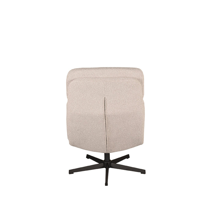 Label51 Fauteuil Alvar - Naturel - Boucle - Incl. Hocker-Fauteuils-LABEL51