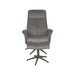 Label51 Fauteuil Bergen - Antraciet - Cosmo - Incl. Hocker-Fauteuils-LABEL51