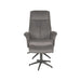 Label51 Fauteuil Bergen - Antraciet - Cosmo - Incl. Hocker-Fauteuils-LABEL51