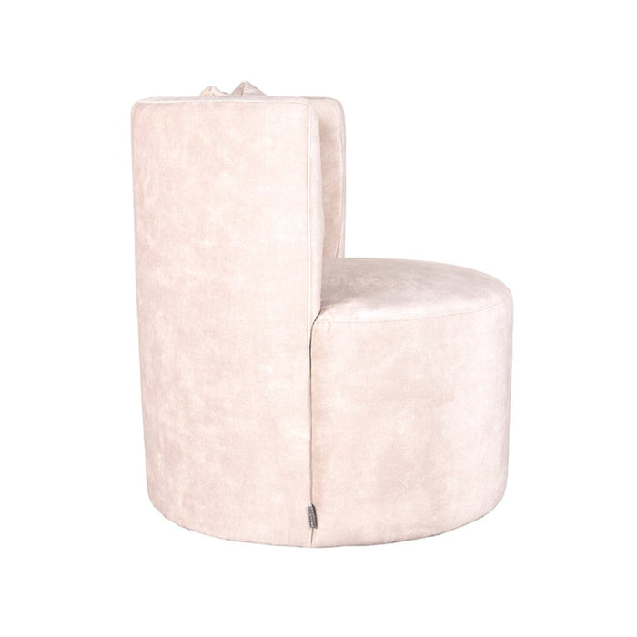 Label51 Fauteuil Evy - Naturel - Velours 65 cm-Fauteuils-LABEL51
