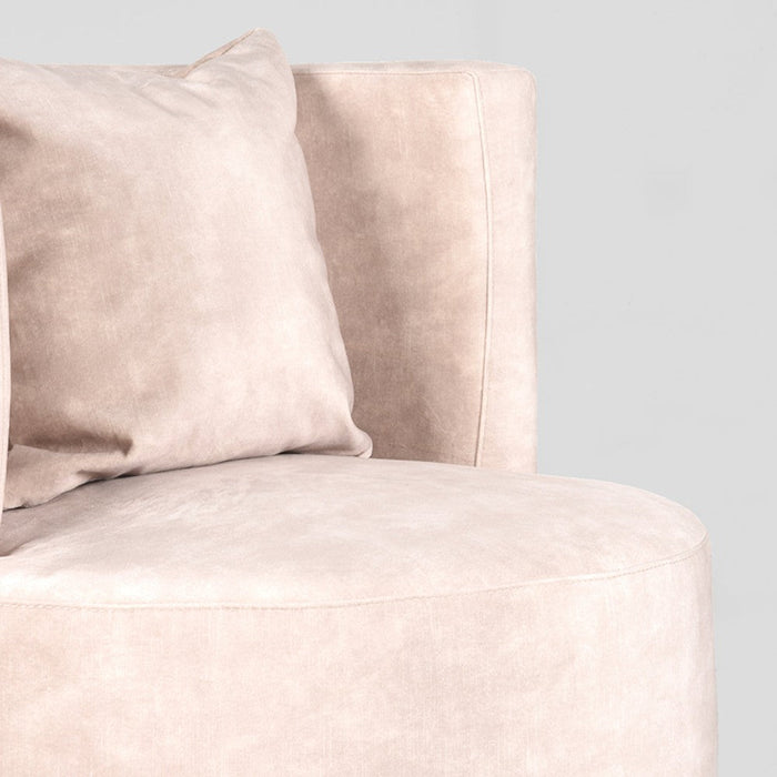 Label51 Fauteuil Evy - Naturel - Velours 65 cm-Fauteuils-LABEL51