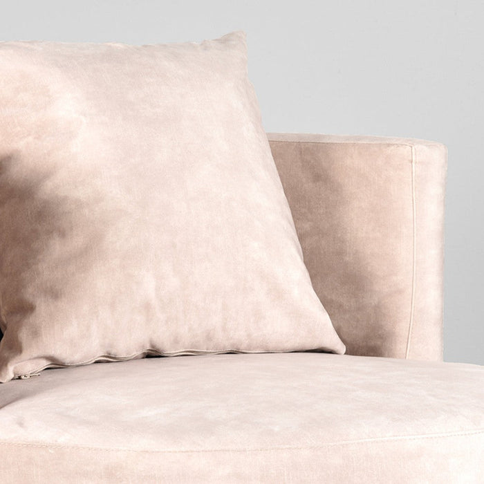Label51 Fauteuil Evy - Naturel - Velours 90 cm-Fauteuils-LABEL51
