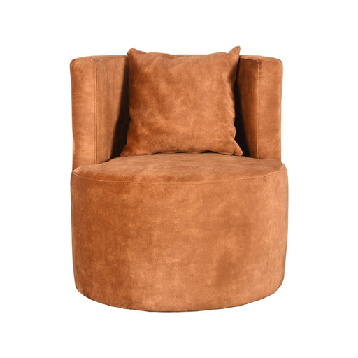 Label51 Fauteuil Evy - Oker - Velours 65 cm-Fauteuils-LABEL51