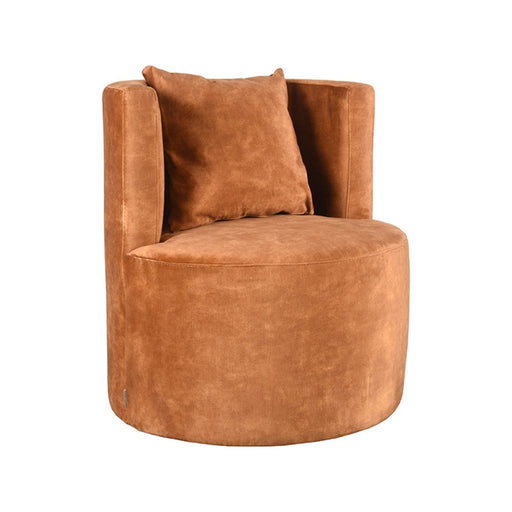 Label51 Fauteuil Evy - Oker - Velours 65 cm-Fauteuils-LABEL51