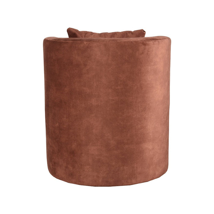 Label51 Fauteuil Evy - Rust - Velours 65 cm-Fauteuils-LABEL51