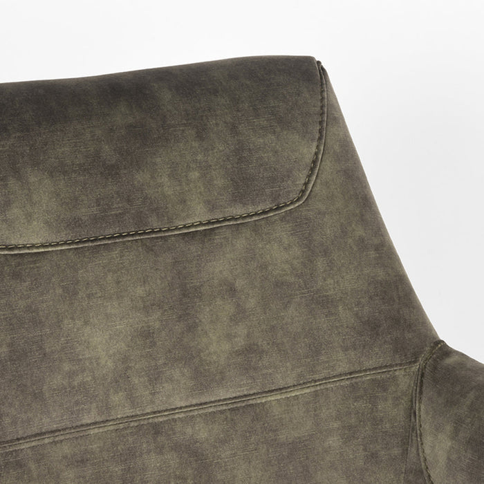 Label51 Fauteuil Toby - Hunter - Velours - Draaibaar-Fauteuils-LABEL51