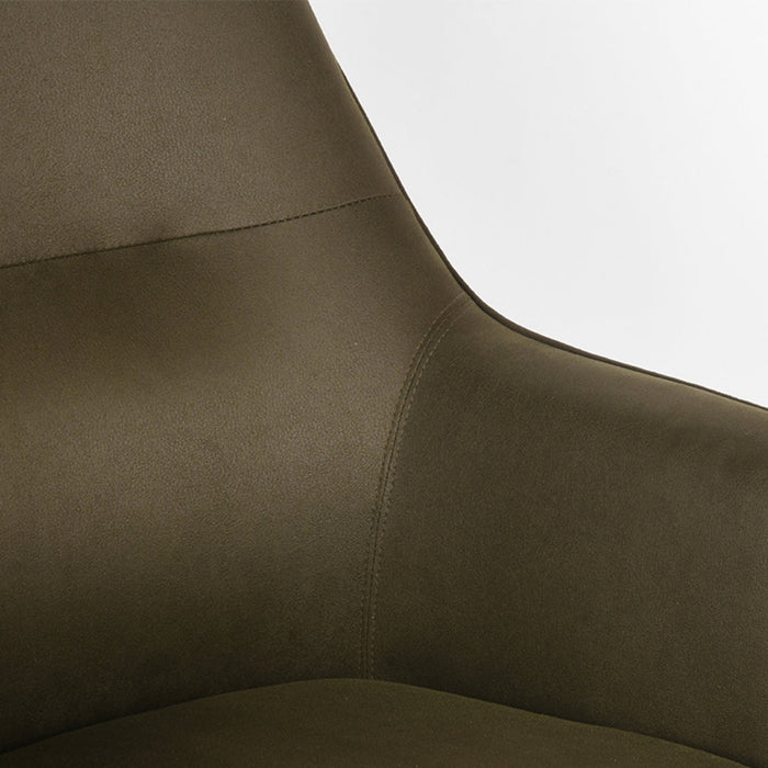 Label51 Fauteuil Tod - Army green - Microfiber-Fauteuils-LABEL51