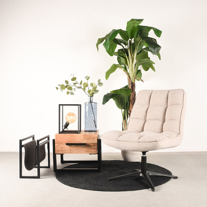 Label51 Fauteuil Vince - Naturel - Boucle-Fauteuils-LABEL51