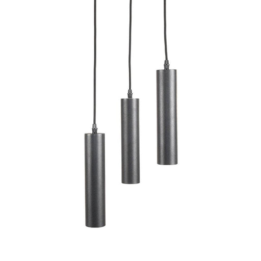 Label51 Hanglamp Ferroli - Zwart - Metaal - 3-lichts-Hanglampen-LABEL51