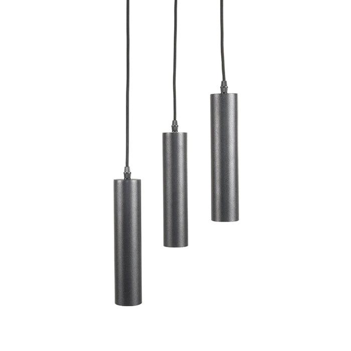 Label51 Hanglamp Ferroli - Zwart - Metaal - 3-lichts-Hanglampen-LABEL51
