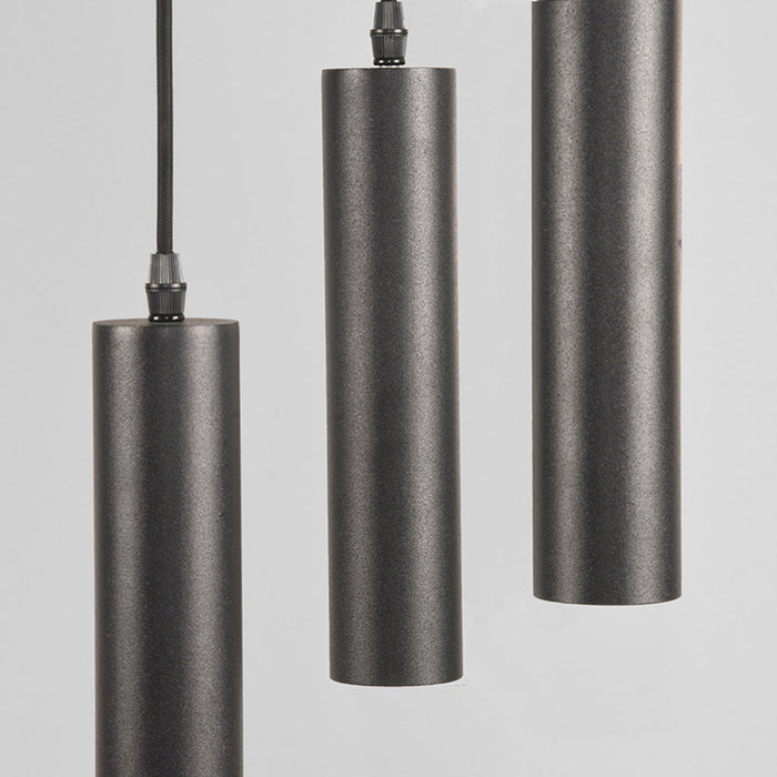 Label51 Hanglamp Ferroli - Zwart - Metaal - 3-lichts-Hanglampen-LABEL51