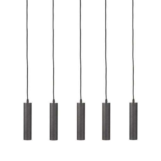 Label51 Hanglamp Ferroli - Zwart - Metaal - 5-lichts-Hanglampen-LABEL51