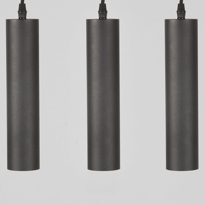 Label51 Hanglamp Ferroli - Zwart - Metaal - 5-lichts-Hanglampen-LABEL51