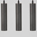 Label51 Hanglamp Ferroli - Zwart - Metaal - 5-lichts-Hanglampen-LABEL51