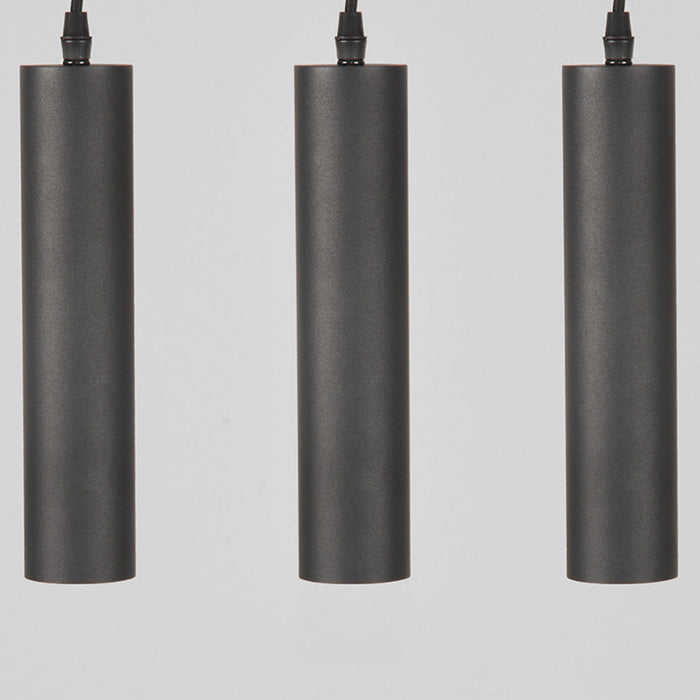 Label51 Hanglamp Ferroli - Zwart - Metaal - 5-lichts-Hanglampen-LABEL51