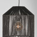 Label51 Hanglamp Ibiza - Zwart - Jute - 1-Lichts Cilinder-Hanglampen-LABEL51