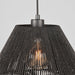 Label51 Hanglamp Ibiza - Zwart - Jute - 1-Lichts-Hanglampen-LABEL51