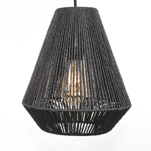 Label51 Hanglamp Ibiza - Zwart - Jute - 2-Lichts-Hanglampen-LABEL51